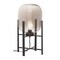 Modern Home 20" Black Modern Style Vacuum Plated Table Lamp